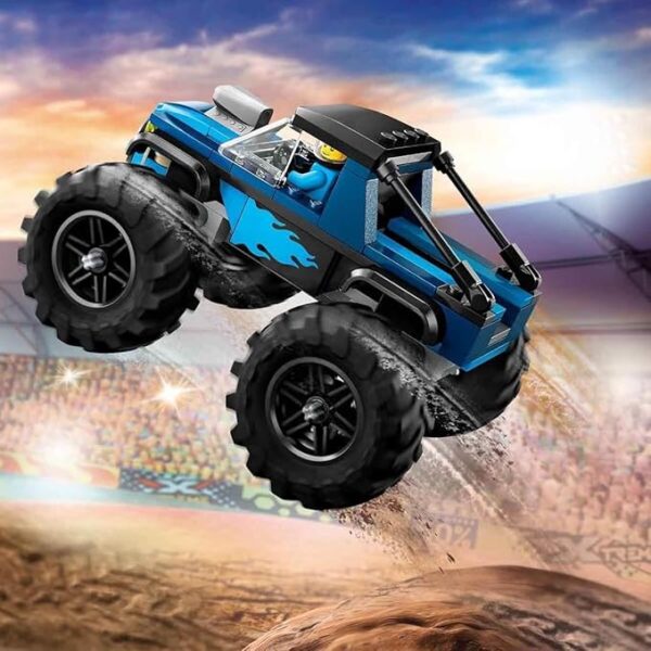LEGO City Monster Truck Toy for Kids, Age 5+, of Road Vehicle Building Set, with Driver Mini figure,perfect Birthday Gift for Boys and Girls  - Image 2