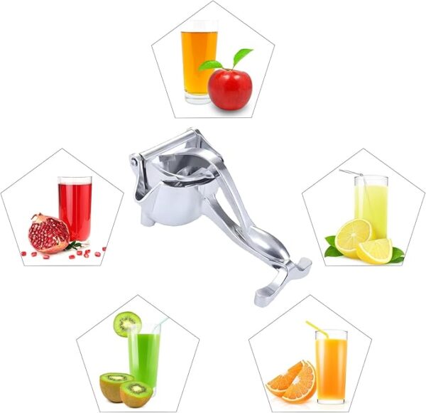 Orange Lemon Manual Juicer Squeezer – Portable Hand Press Fruit Juicer for Fresh Citrus - Image 6