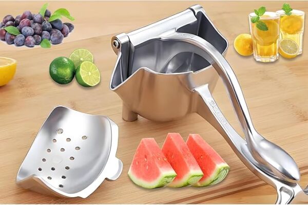 Orange Lemon Manual Juicer Squeezer – Portable Hand Press Fruit Juicer for Fresh Citrus - Image 3