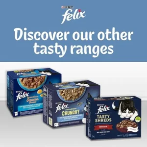 FELIX ORIGINAL Mixed Menu in Jelly Wet Cat Food 40x85g