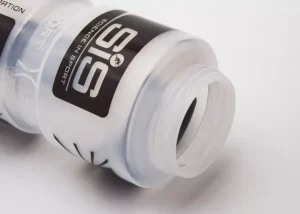 SIS 800ml Transparent Sports Water Bottle – BPA-Free Plastic Bottle with Black Logo – Ideal for Gym, Cycling & Outdoor Fitness