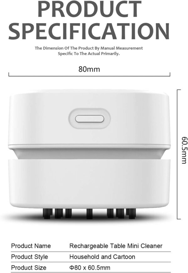 Mini USB Desk Vacuum - Image 5