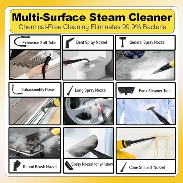 Multipurpose Steam Cleaning Device - Image 4