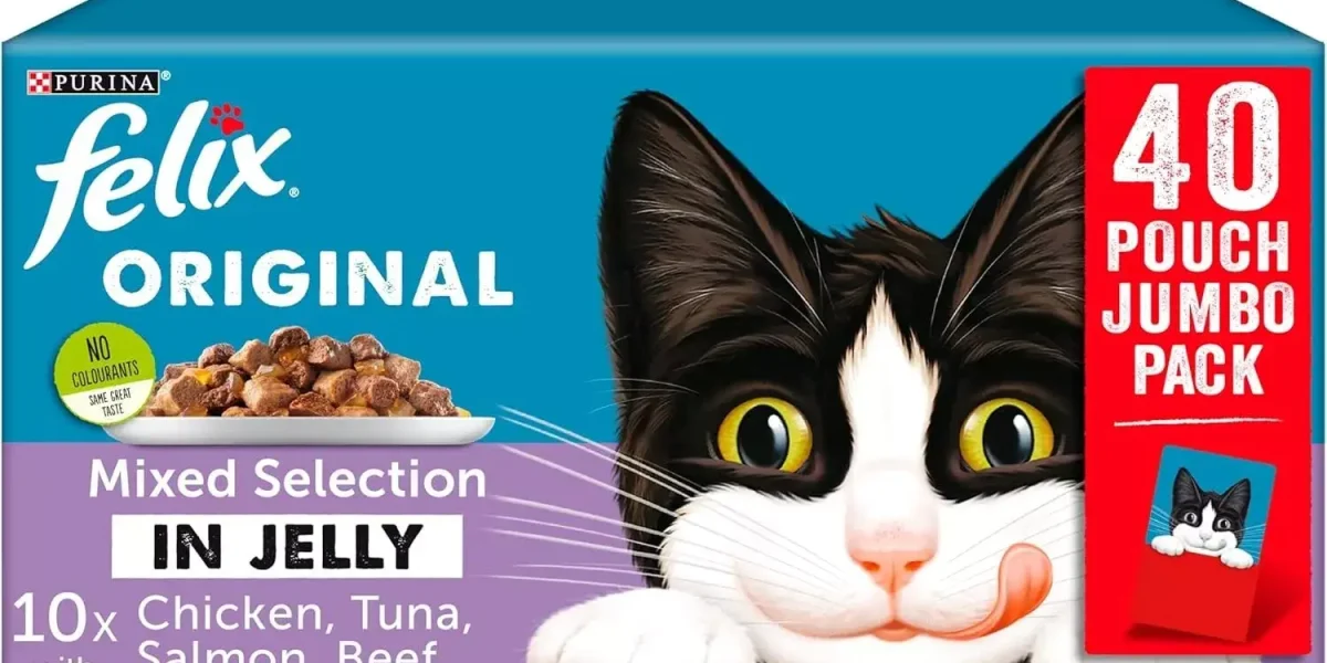 Delicious Felix Original Mixed Menu in Jelly – Premium Wet Cat Food